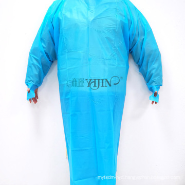 Disposable non-medical isolation gown